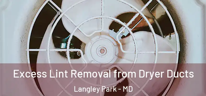 Excess Lint Removal from Dryer Ducts Langley Park - MD